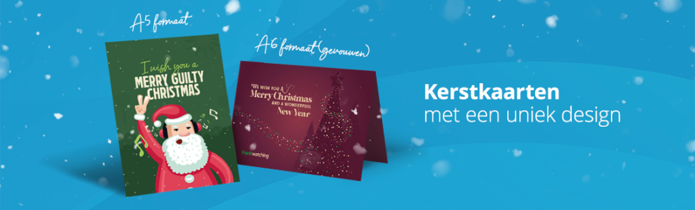 Unieke op maat gemaakte kerstkaarten